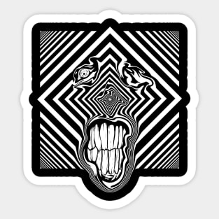 Tooth Face Sticker